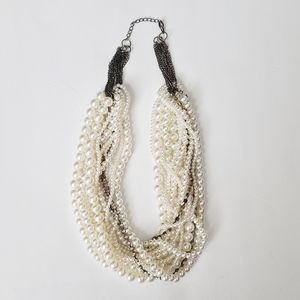 4/16 multistrand pearl necklace